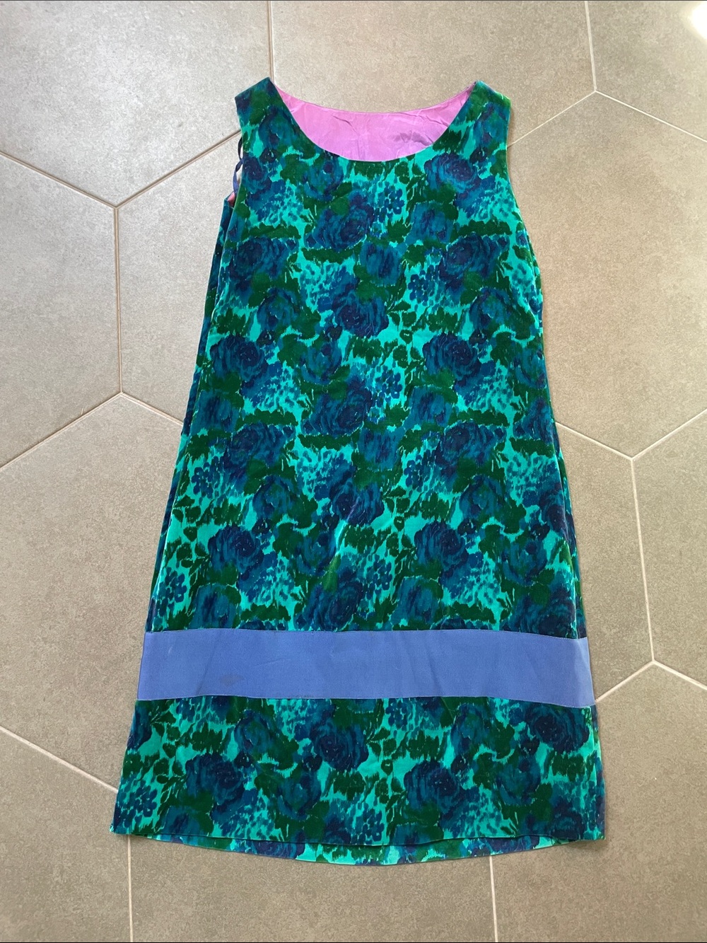 Frederick & Nelson Vintage Ma Mère Floral Shift Dress Size 10 (fits 6-8)